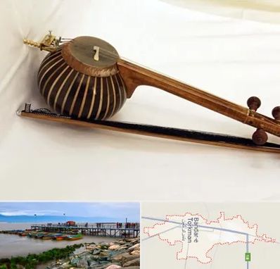 فروش کمانچه در بندر ترکمن