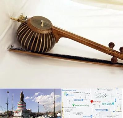 فروش کمانچه در کارگر جنوبی 