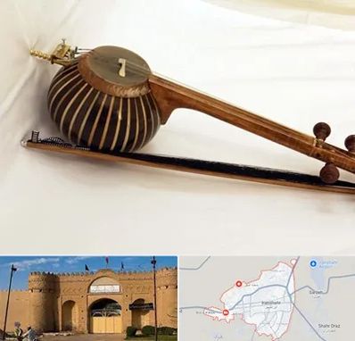 فروش کمانچه در ایرانشهر