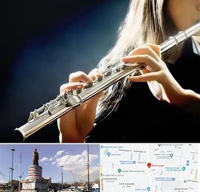 فروش فلوت در کارگر جنوبی 