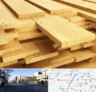 فروش چوب نراد در خیابان ملاصدرا شیراز 