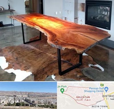 فروش اسلب چوب در شهرک گلستان شیراز