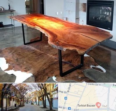 فروش اسلب چوب در تربیت تبریز