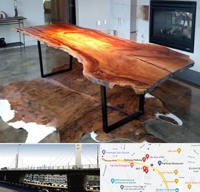 فروش اسلب چوب در پارک وی 