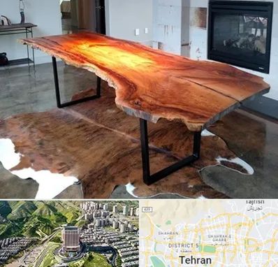 فروش اسلب چوب در شمال تهران 