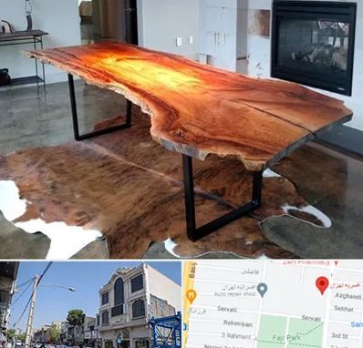 فروش اسلب چوب در افسریه 