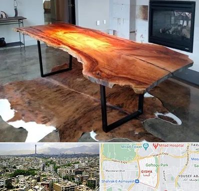 فروش اسلب چوب در گیشا 