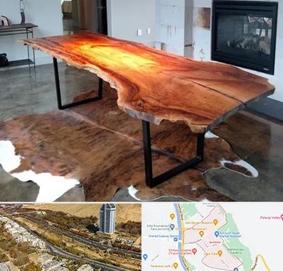 فروش اسلب چوب در خیابان نیایش شیراز