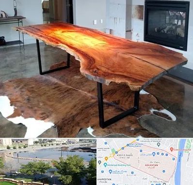 فروش اسلب چوب در گلستان اهواز 