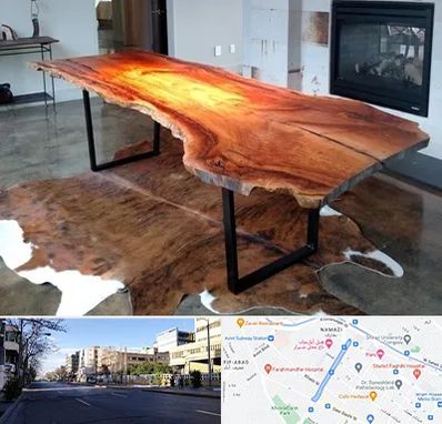 فروش اسلب چوب در خیابان ملاصدرا شیراز 