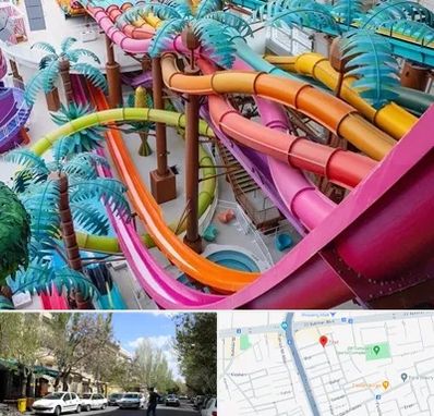 پارک آبی در کوی فیروز تبریز