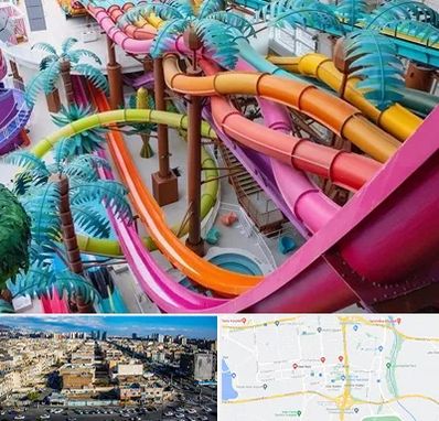 پارک آبی در شهرک راه آهن 