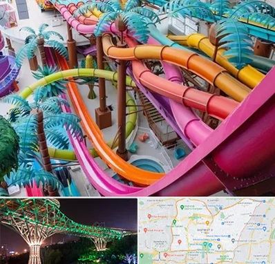 پارک آبی در منطقه 3 تهران 