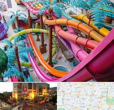 پارک آبی در جنت آباد تهران 