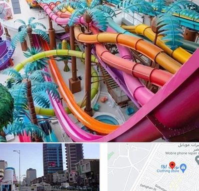 پارک آبی در چهارراه طالقانی کرج 