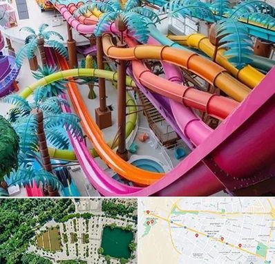 پارک آبی در وکیل آباد مشهد 