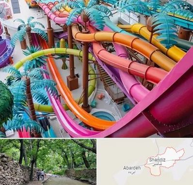 پارک آبی در شاندیز مشهد