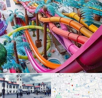 پارک آبی در میدان شهرداری رشت 