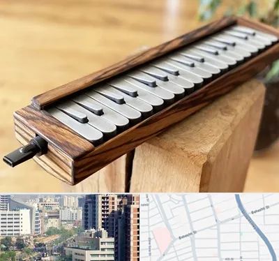 فروش ملودیکا در خیابان بهشتی