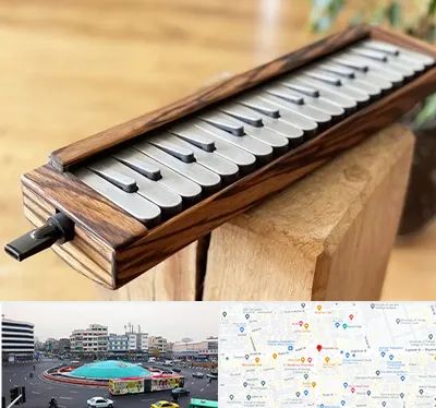 فروش ملودیکا در میدان انقلاب 