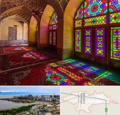 مسجد در بندر ترکمن