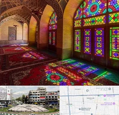 مسجد در مرکز تهران