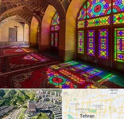 مسجد در شمال تهران 