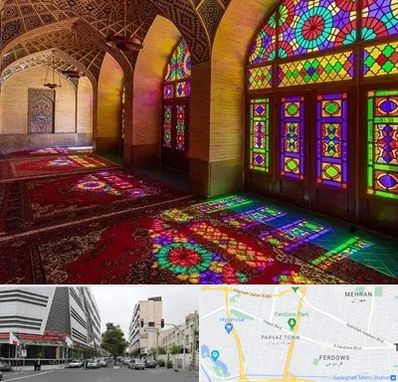 مسجد در بلوار فردوس 