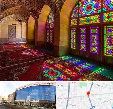 مسجد در نصف راه تبریز