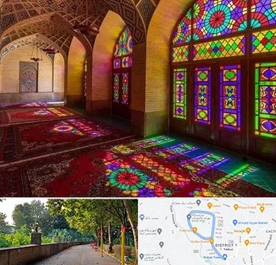 مسجد در فلکه گاز رشت 