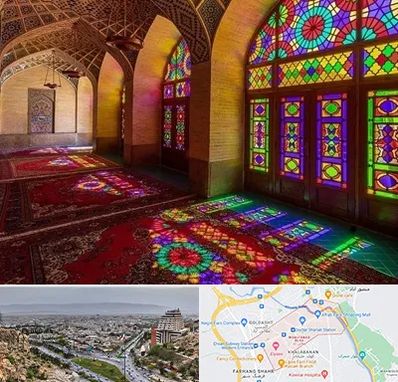 مسجد در معالی آباد شیراز 