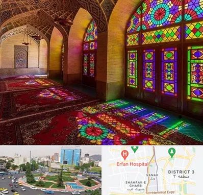 مسجد در ونک 