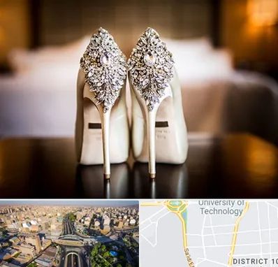 فروشگاه کفش عروس در استاد معین 