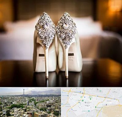فروشگاه کفش عروس در منطقه 8 تهران 