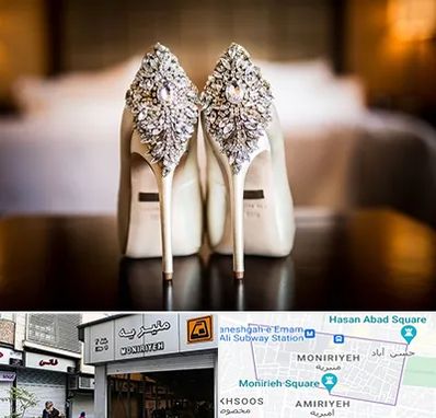 فروشگاه کفش عروس در منیریه 