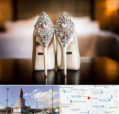 فروشگاه کفش عروس در کارگر جنوبی 