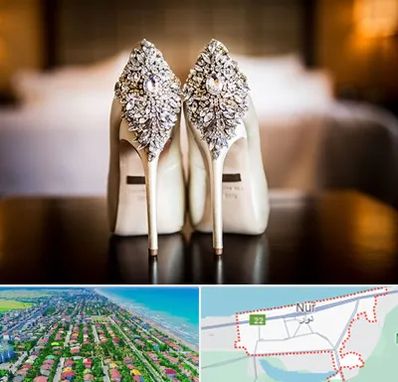 فروشگاه کفش عروس در نور