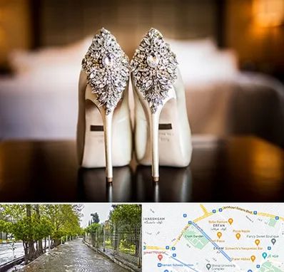 فروشگاه کفش عروس در خیابان ارم شیراز