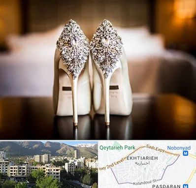 فروشگاه کفش عروس در اختیاریه 