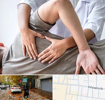 فیزیوتراپی در منزل در خیابان فلسطین