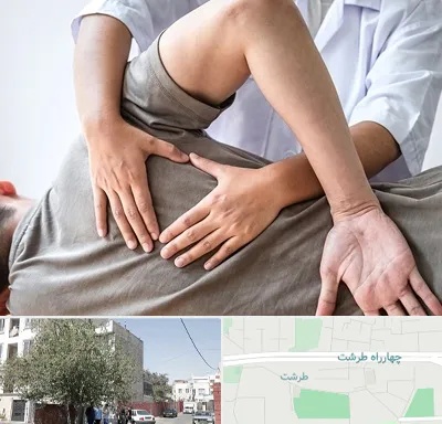 فیزیوتراپی در منزل در طرشت
