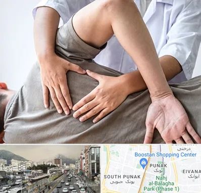 فیزیوتراپی در منزل در پونک 