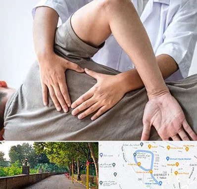 فیزیوتراپی در منزل در فلکه گاز رشت 