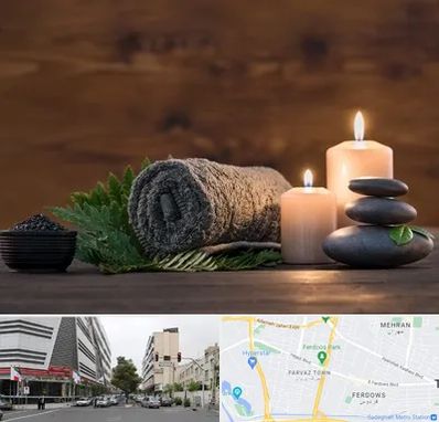 ماساژ در منزل در بلوار فردوس 