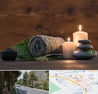 ماساژ در منزل در مهرویلا کرج 