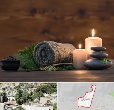ماساژ در منزل در جماران