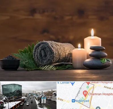 ماساژ در منزل در اقدسیه 