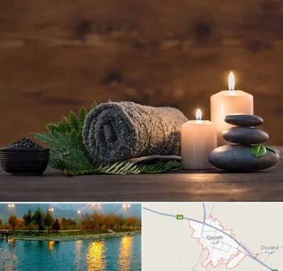 ماساژ در منزل در قروه