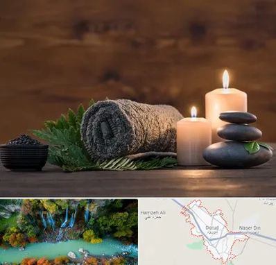 ماساژ در منزل در دورود