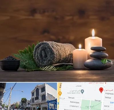 ماساژ در منزل در افسریه 